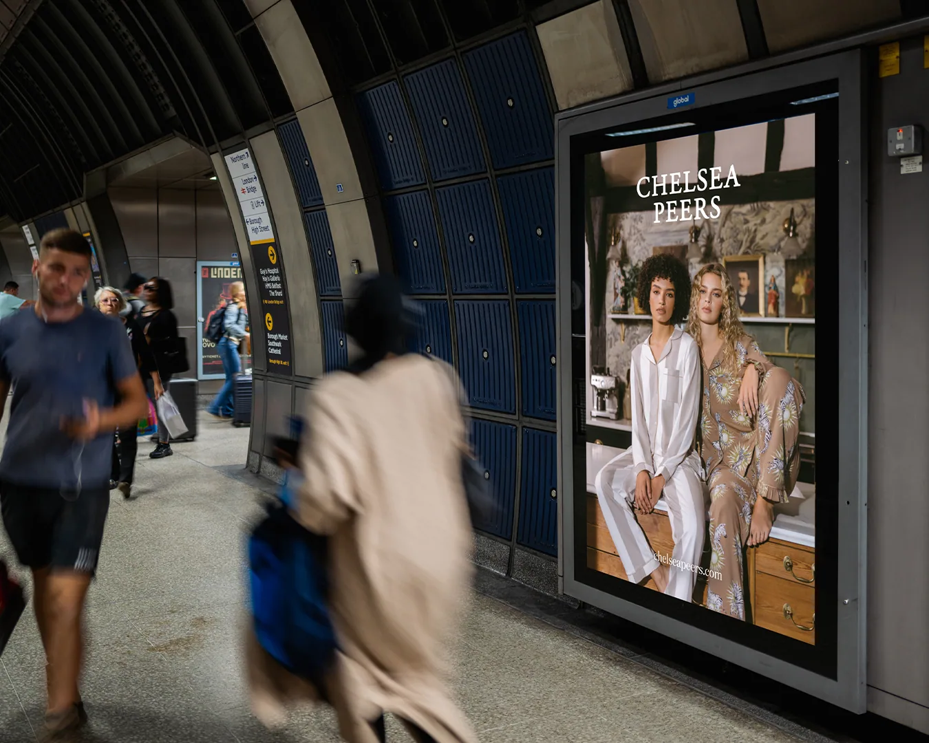 Out Of Home - Including bus super sides, London underground posters and wild posting. — Chelsea Peers