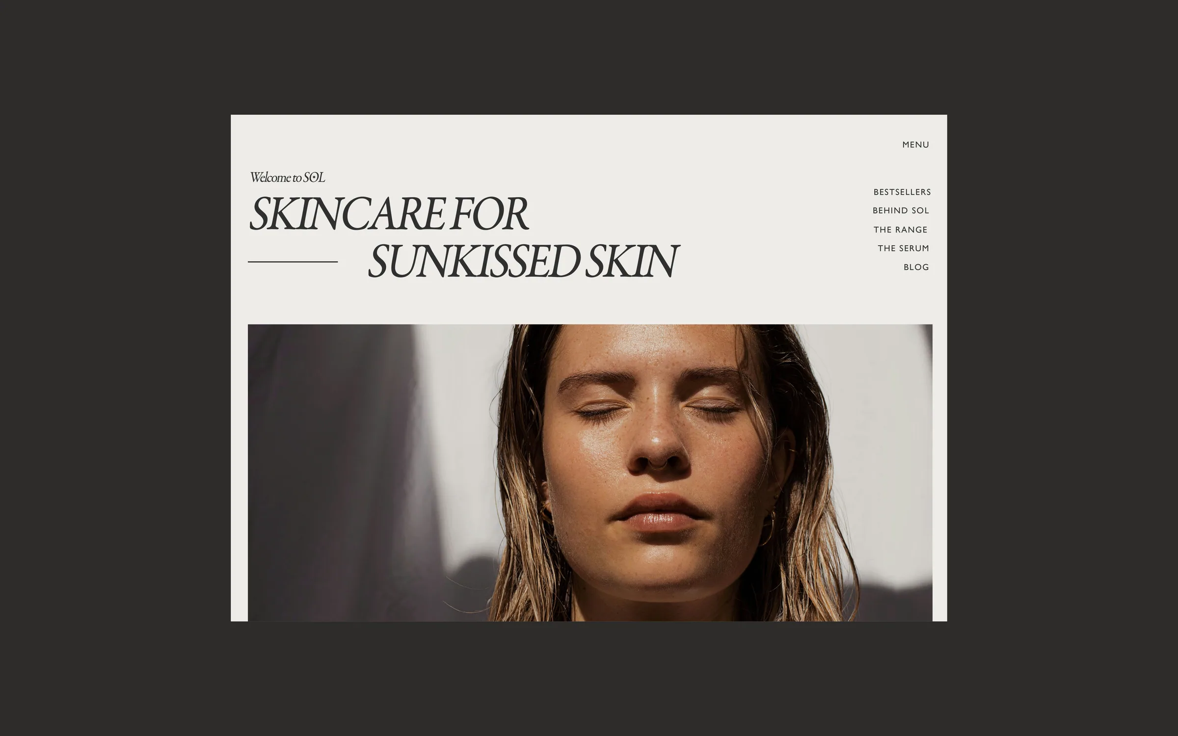 Website Page Design — Sol