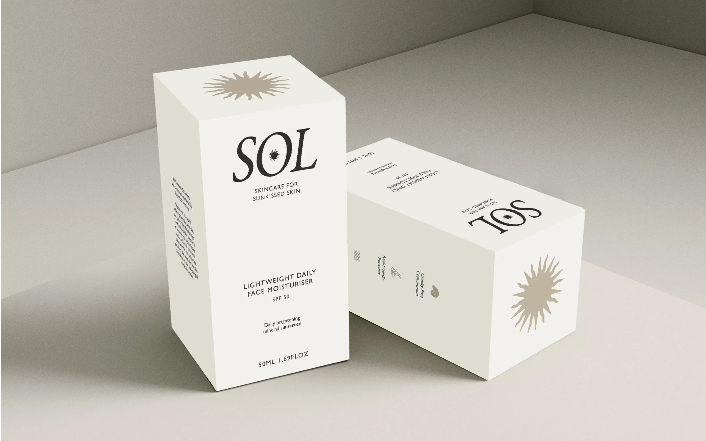 Packaging Box Mockup — Sol