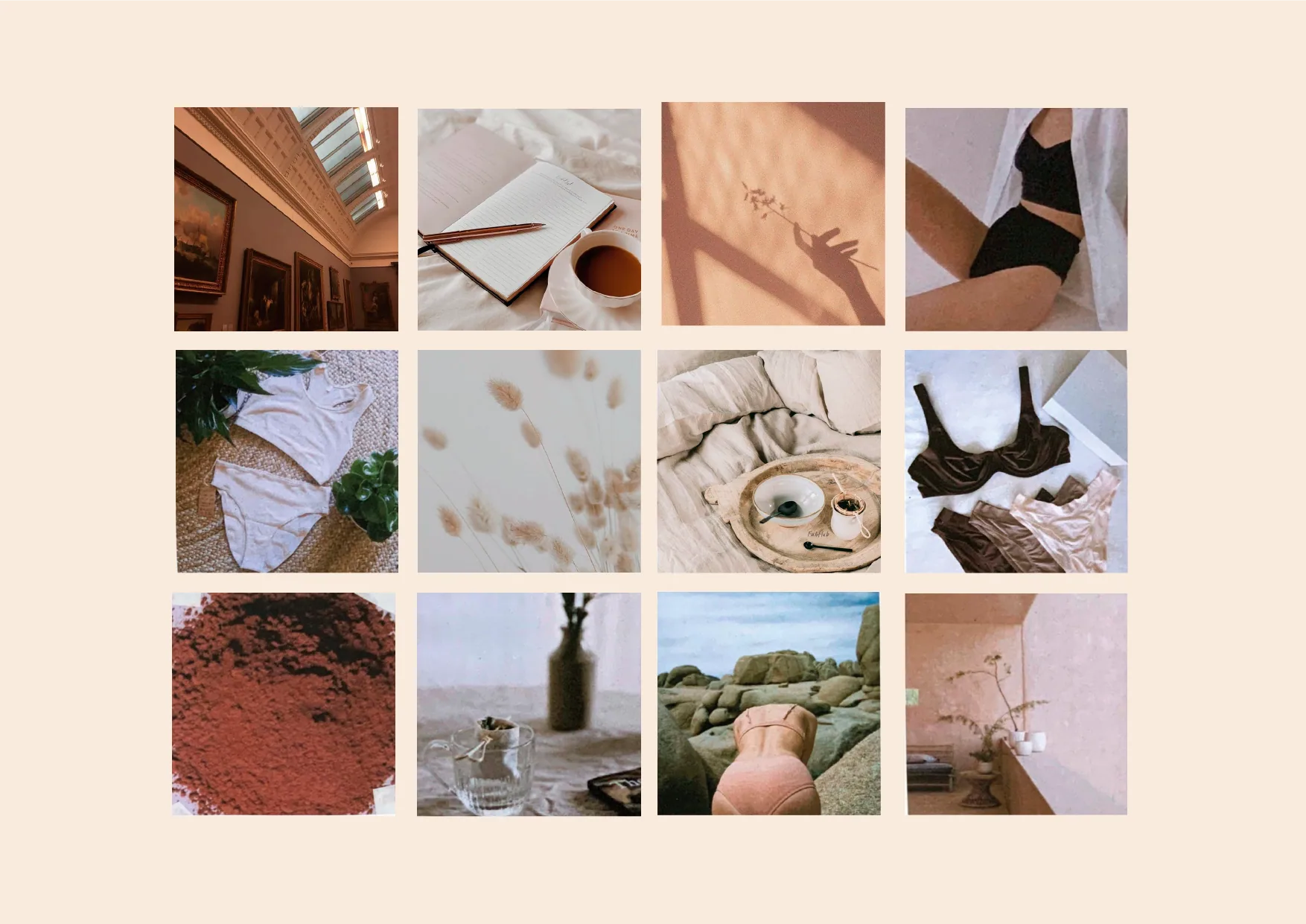 Brand mood board — Umber